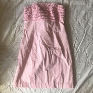 Lily Pulitzer strapless dress size 8